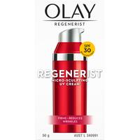 Olay Regenerist Microsculpting Face Cream Moisturiser Spf 30