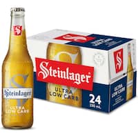 Steinlager Ultra Low Carb Lager Beer Bottles (24x330ml)