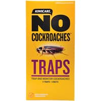 Kiwicare No Cockroach Traps Non Toxic 3 Traps & 3 Baits