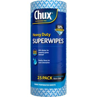 chux superwipes heavy duty roll