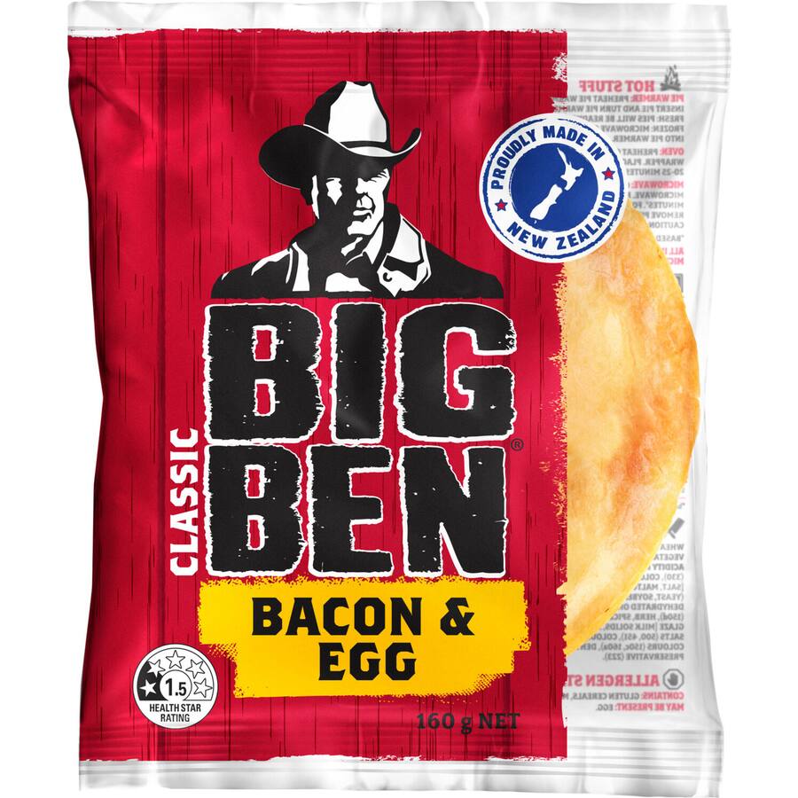 Big Ben Bacon & Egg Pie Classic