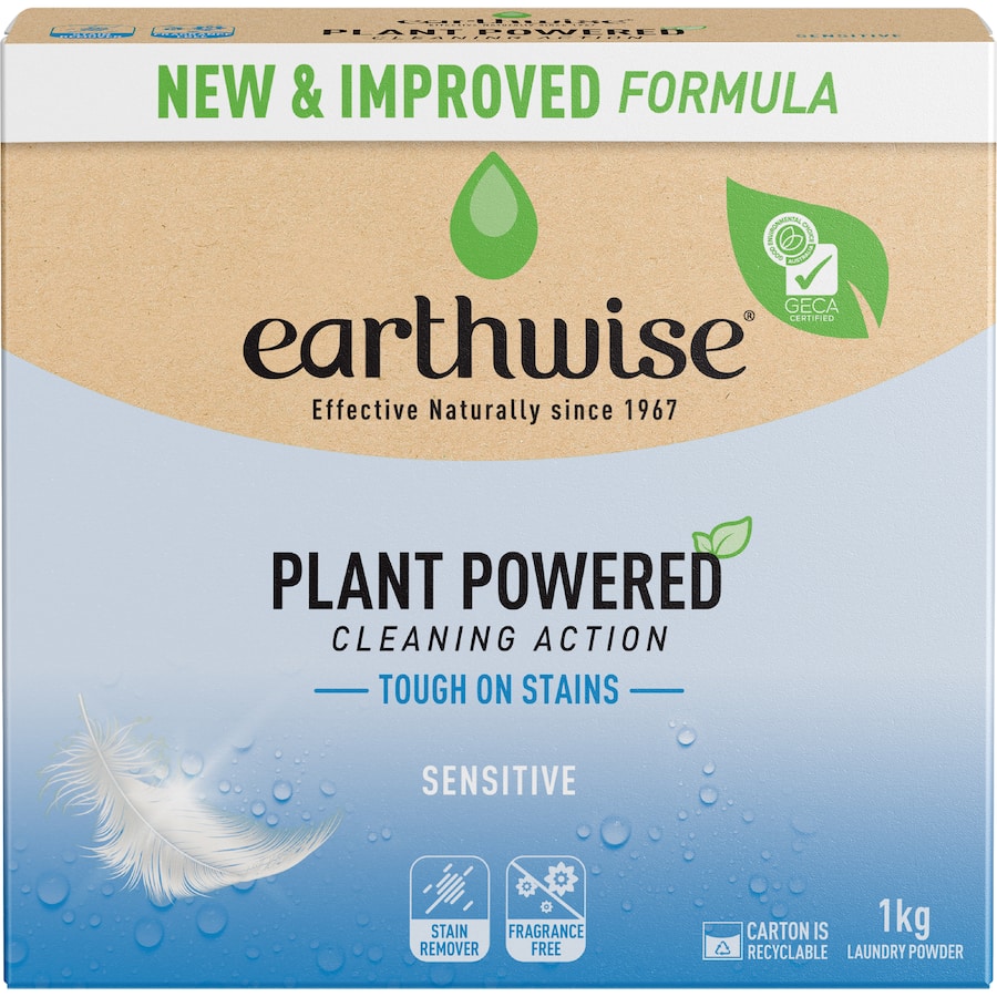 Earthwise Laundry Powder Ultra Sensitive Fragrance Free