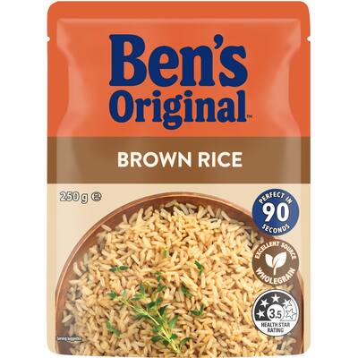 bens original microwave rice brown rice