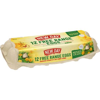 new day eggs free range mixed grade