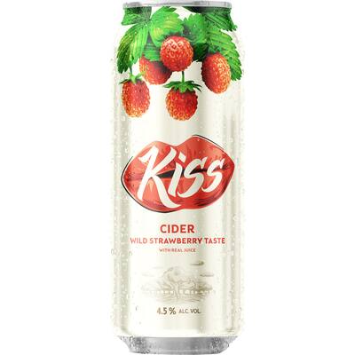 kiss cider wild strawberry