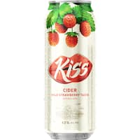kiss cider wild strawberry