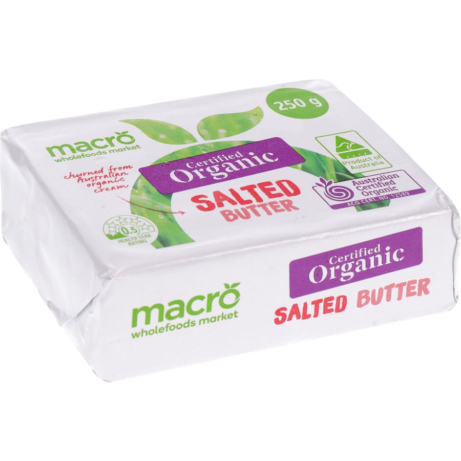 Macro Organic Butter Salted