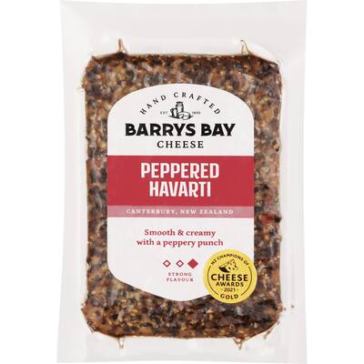 barrys bay deli cheese havarti peppered