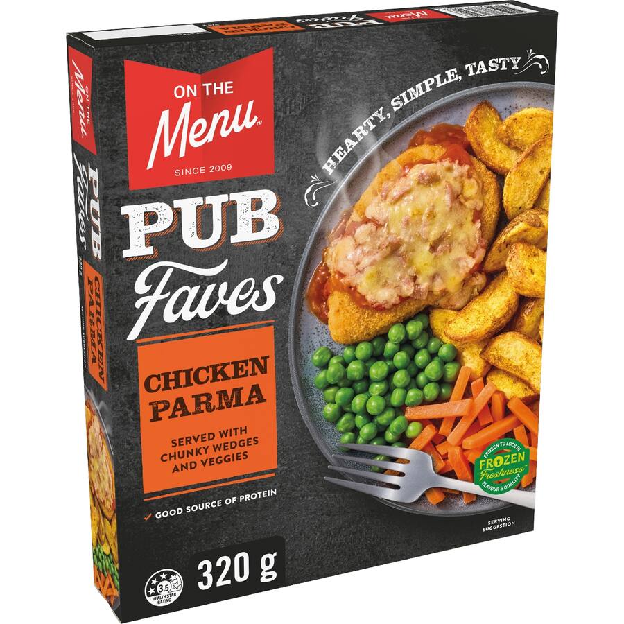 On The Menu Chicken Parmigiana