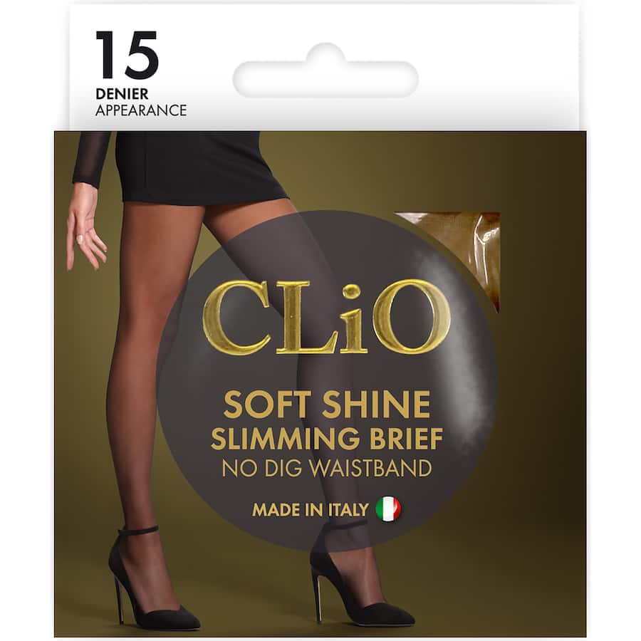 Clio Italian Pantyhose Tall Slimming Natural 15 Denier