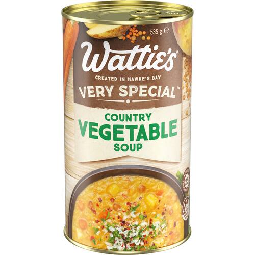 Wattie's Very Special Soup Country Vegetable Canned