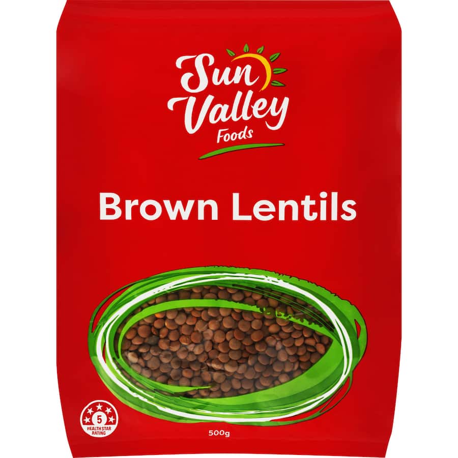 Sun Valley Foods Lentils Brown