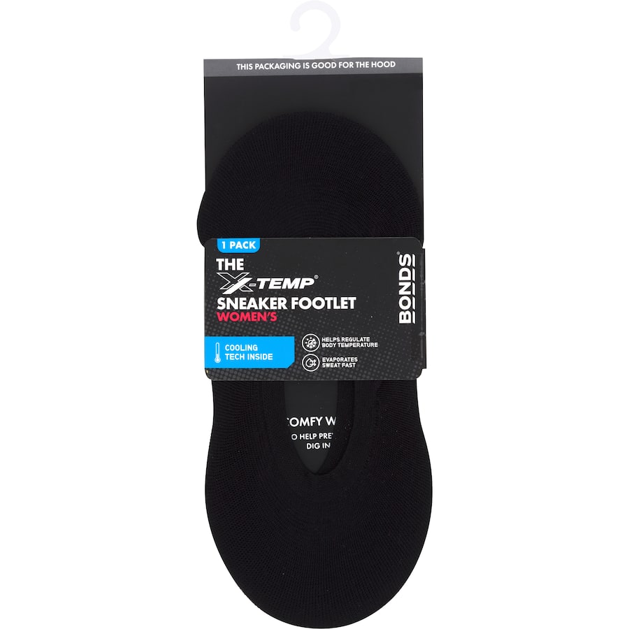 Bonds Footlet Black