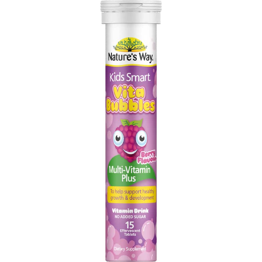Natures Way Kids Smart Multi Vitamin Plus Effervescent Tablets