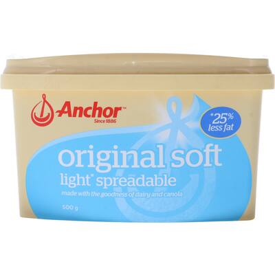 anchor original soft spread light dairy blend