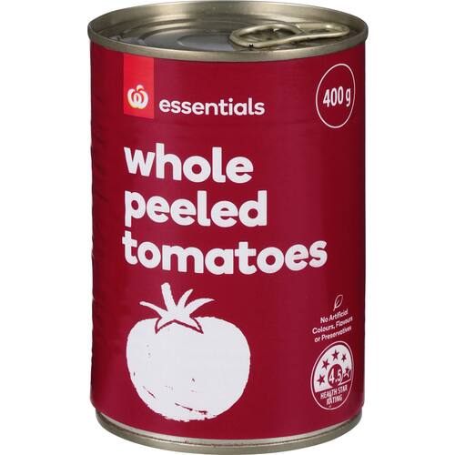 Essentials Peeled Tomatoes Whole