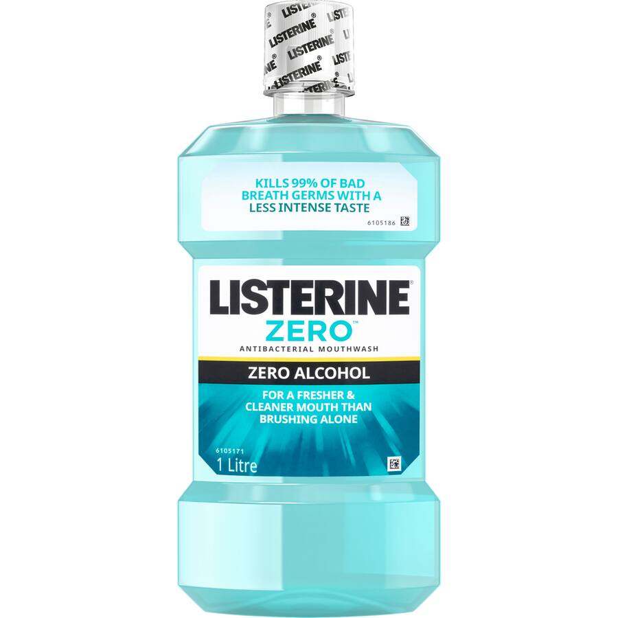Listerine Mouth Wash Zero Alcohol