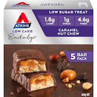 Atkins Endulge Nutrition Bar Caramel Nut