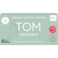 tom organic regular tampons