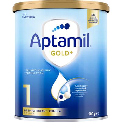 aptamil gold+ 1 premium infant formula from 0 to 6 months