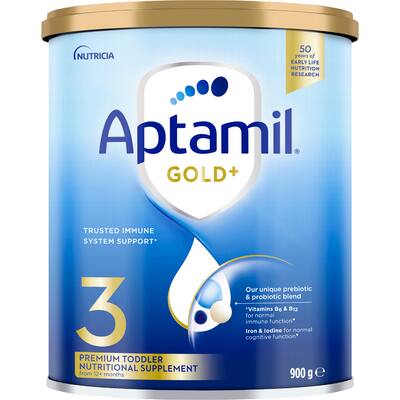 aptamil gold+ 3 premium toddler milk drink from 12+ months