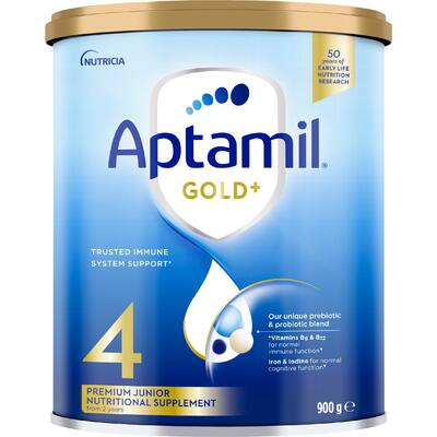 aptamil gold+ 4 premium toddler milk drink from 2+ years