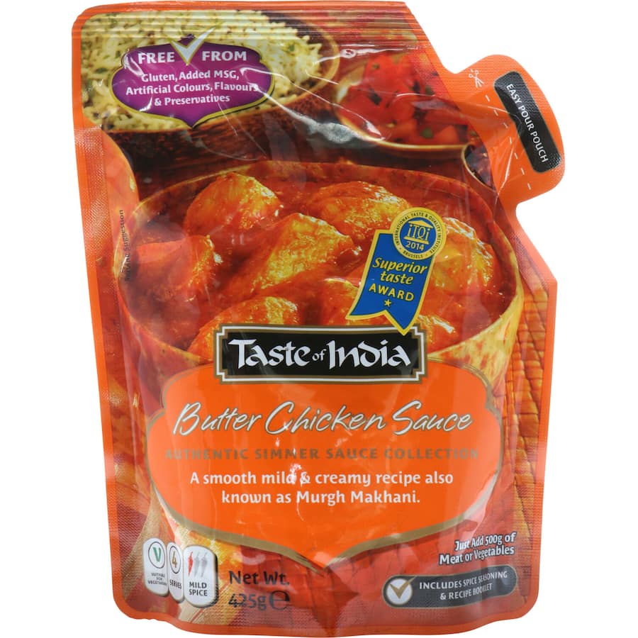 Taste Of India Simmer Sauce Butter Chicken