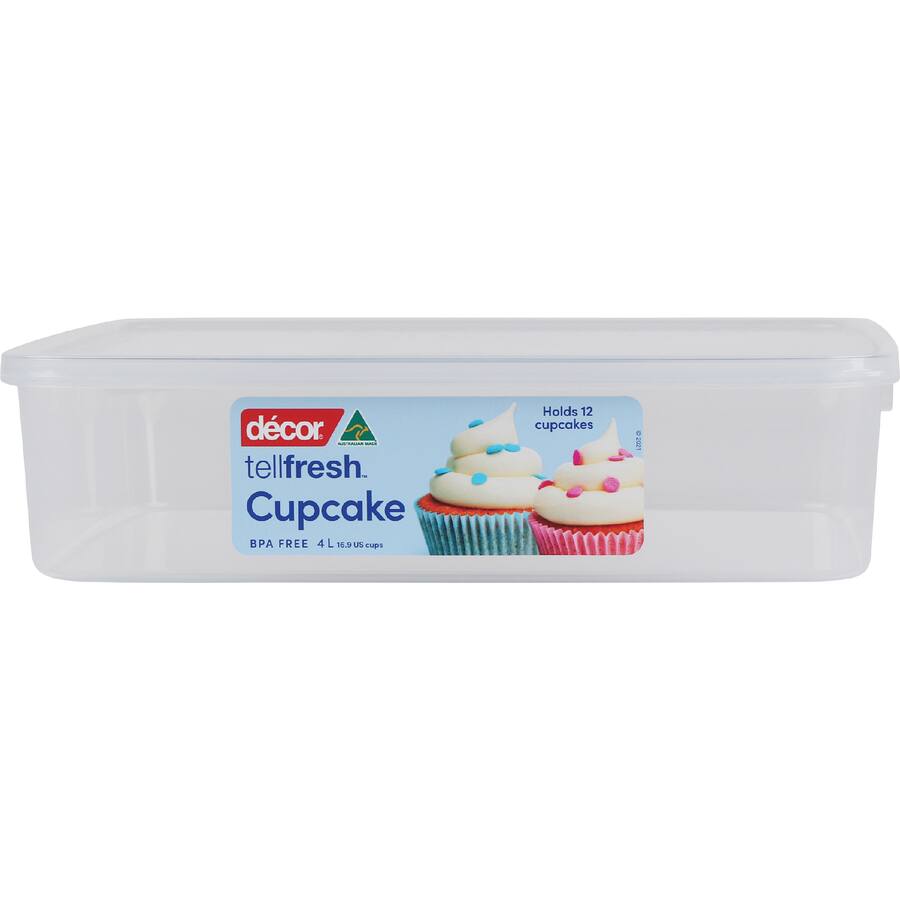 Decor Tellfresh Container Cupcake