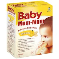 baby mum mum teething rusks banana rice 36g