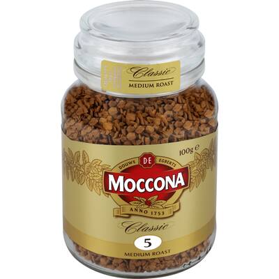 moccona instant coffee classic medium roast