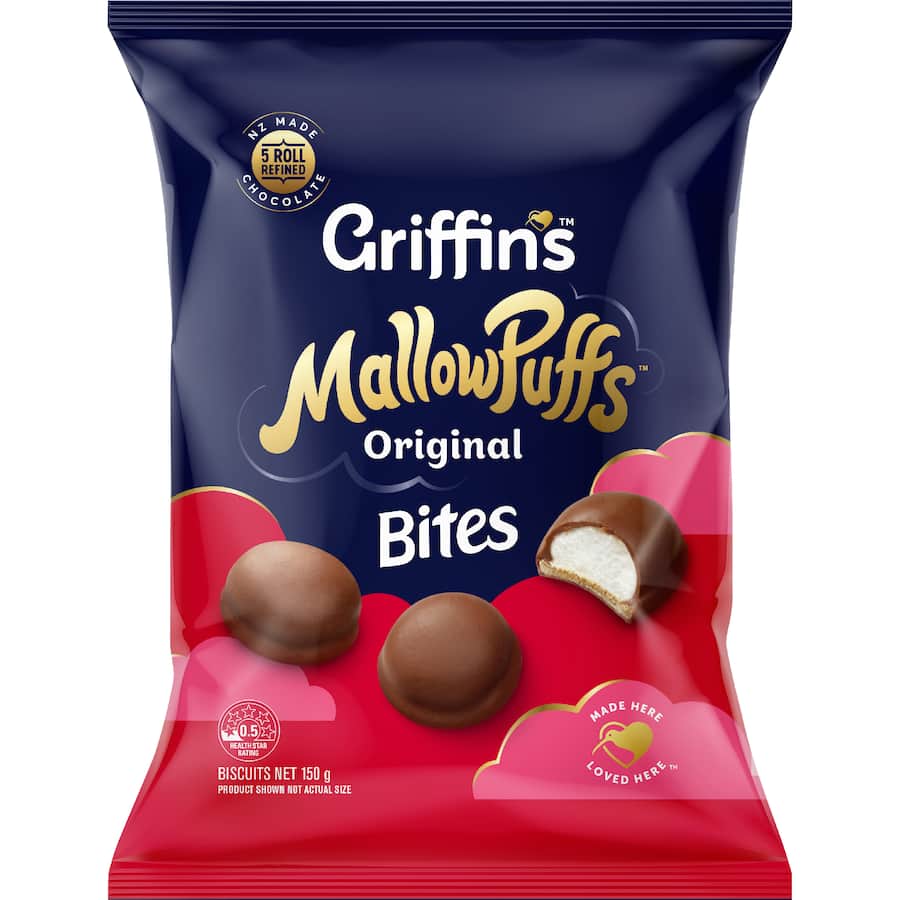 Griffin's Mallowpuffs Chocolate Bites Original
