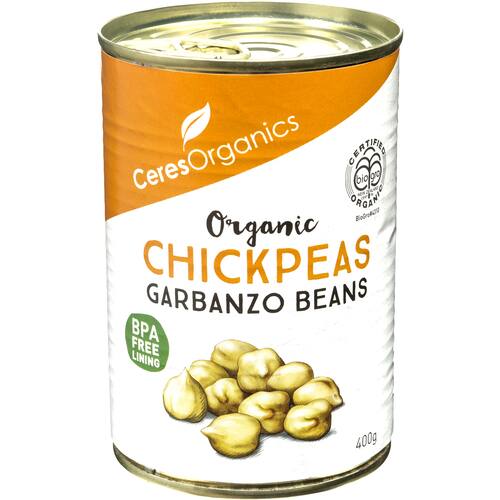 Ceres Organics Chickpeas Garbanzo Beans