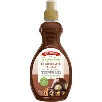 queen topping chocolate fudge sugar free