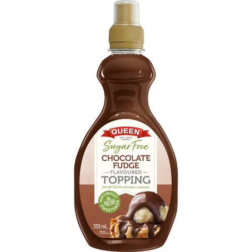 Queen Topping Chocolate Fudge Sugar Free