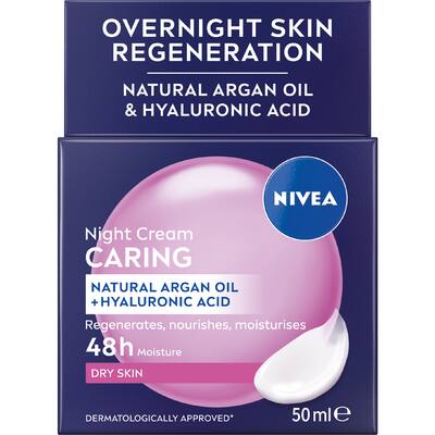nivea nourishing night cream moisture + regeneration