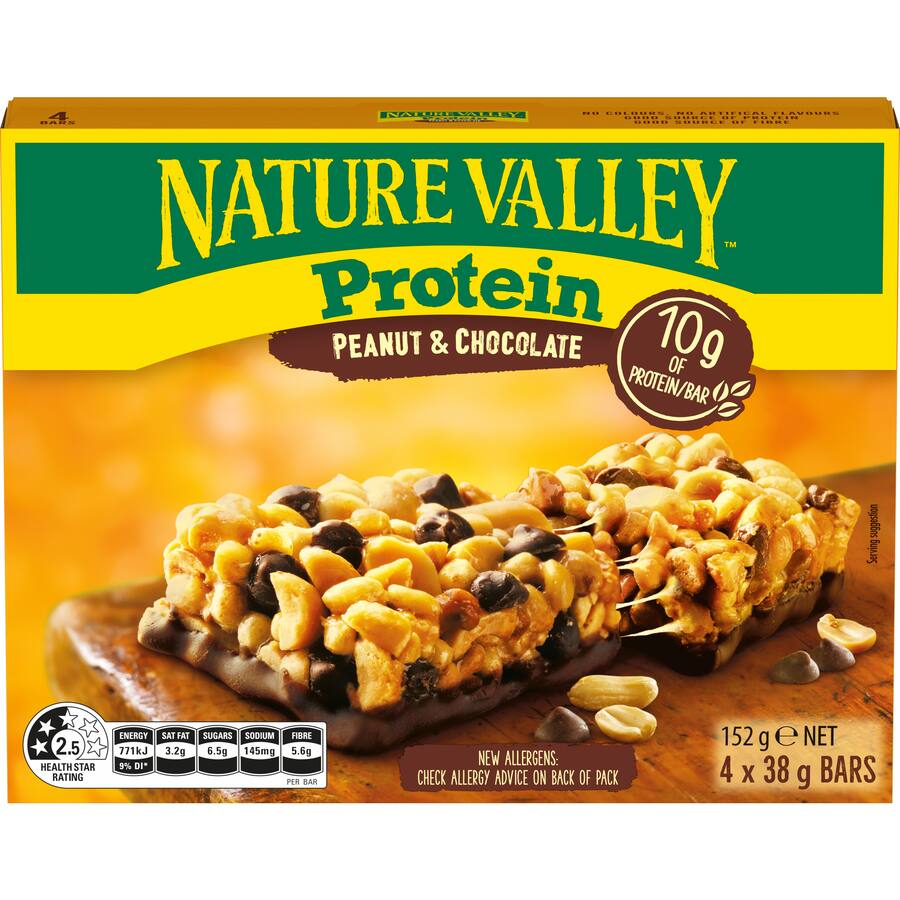 Nature Valley Protein Nut Bars Peanut & Chocolate