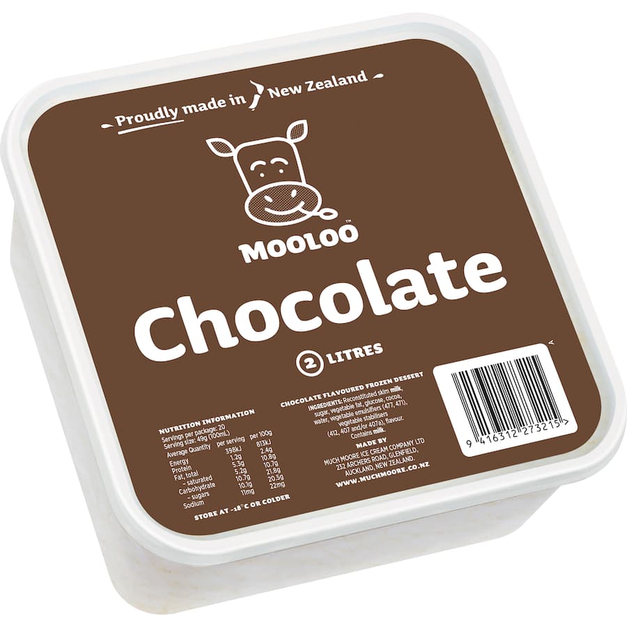 Mooloo Frozen Dessert Chocolate