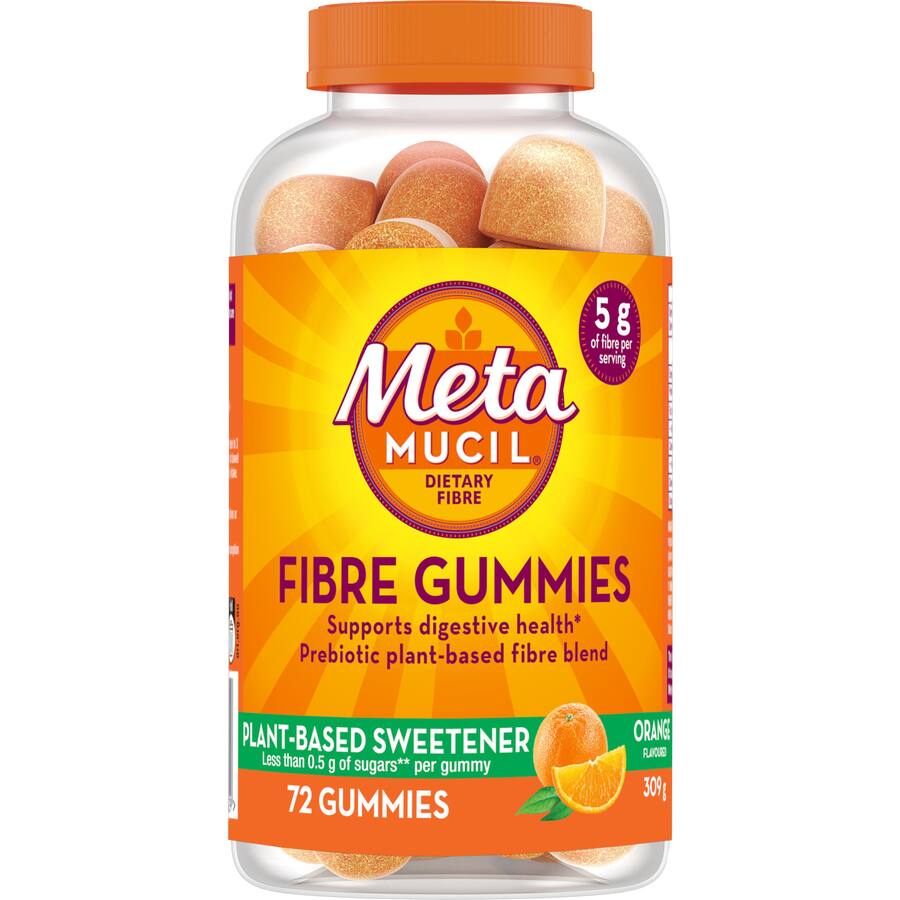 Metamucil Dietary Supplement Fibre Gummies