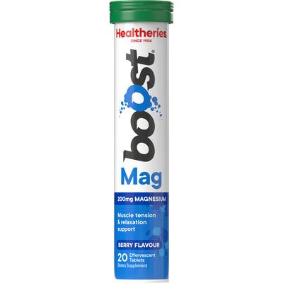 healtheries boost effervescent magnesium