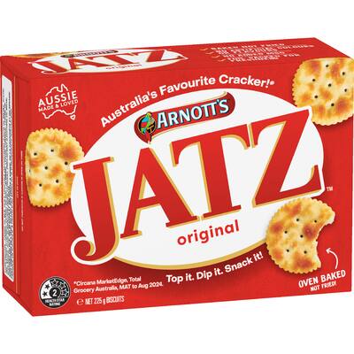 arnotts jatz crackers original