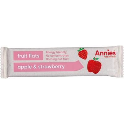 annies fruit snack apple & strawberry