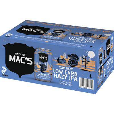 mac's craft beer slim hazy ipa low carb