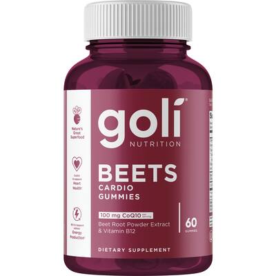 goli nutrition beets cardio gummies