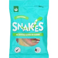 Woolworths Lollies Snakes