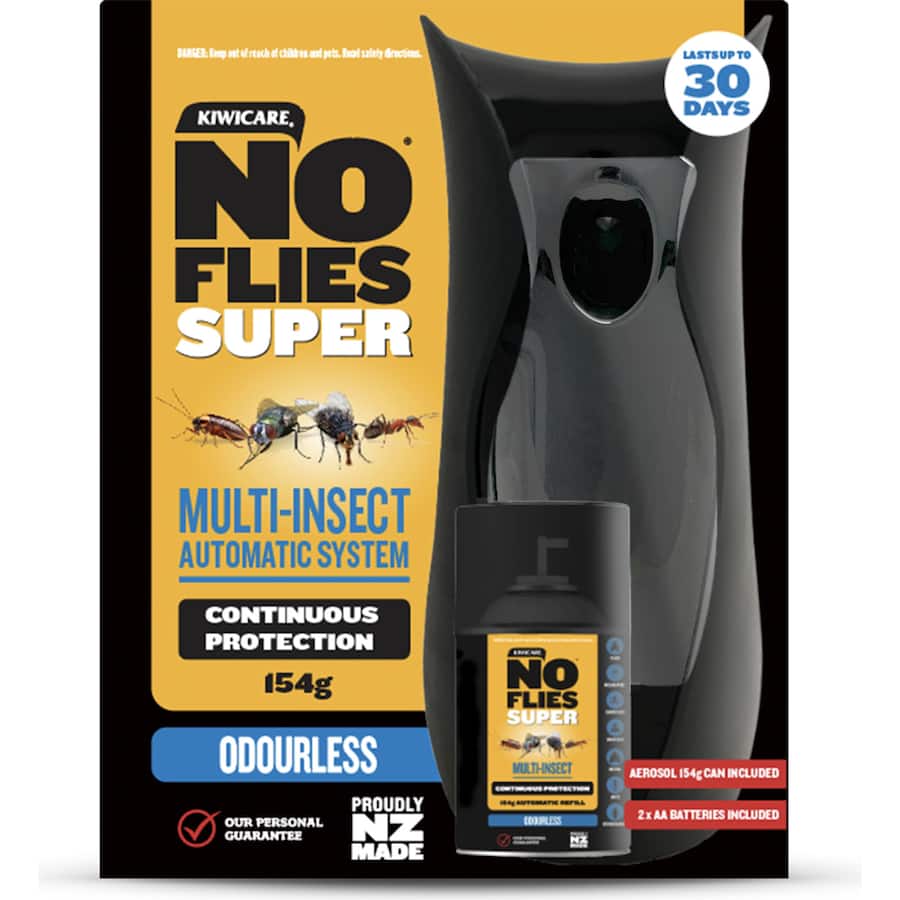 No Flies Super Automatic Insect Control Primary & Refill