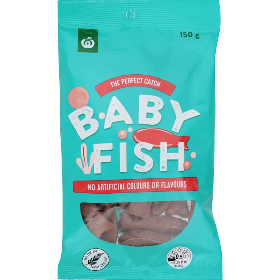 Woolworths Lollies Baby Fish