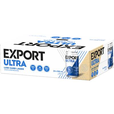 export ultra beer low carb lager