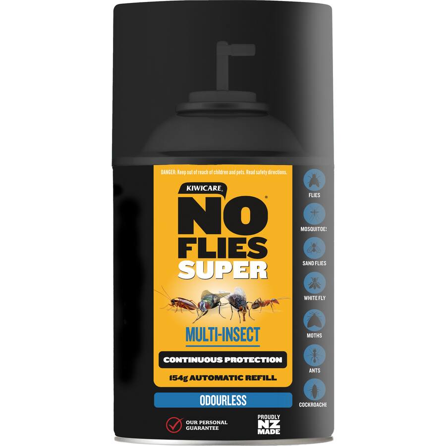 Kiwicare No Flies Super Automatic Multi-Insect Odourless