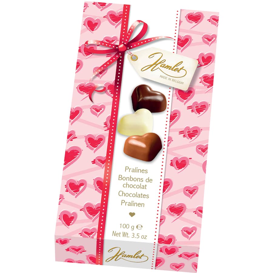 Hamlet Chocolate Box Hearts With Hazelnut Filling