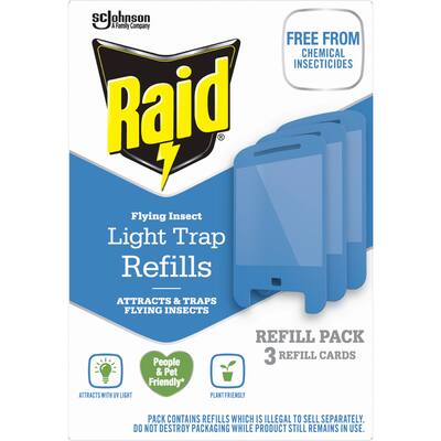 raid insect light trap 